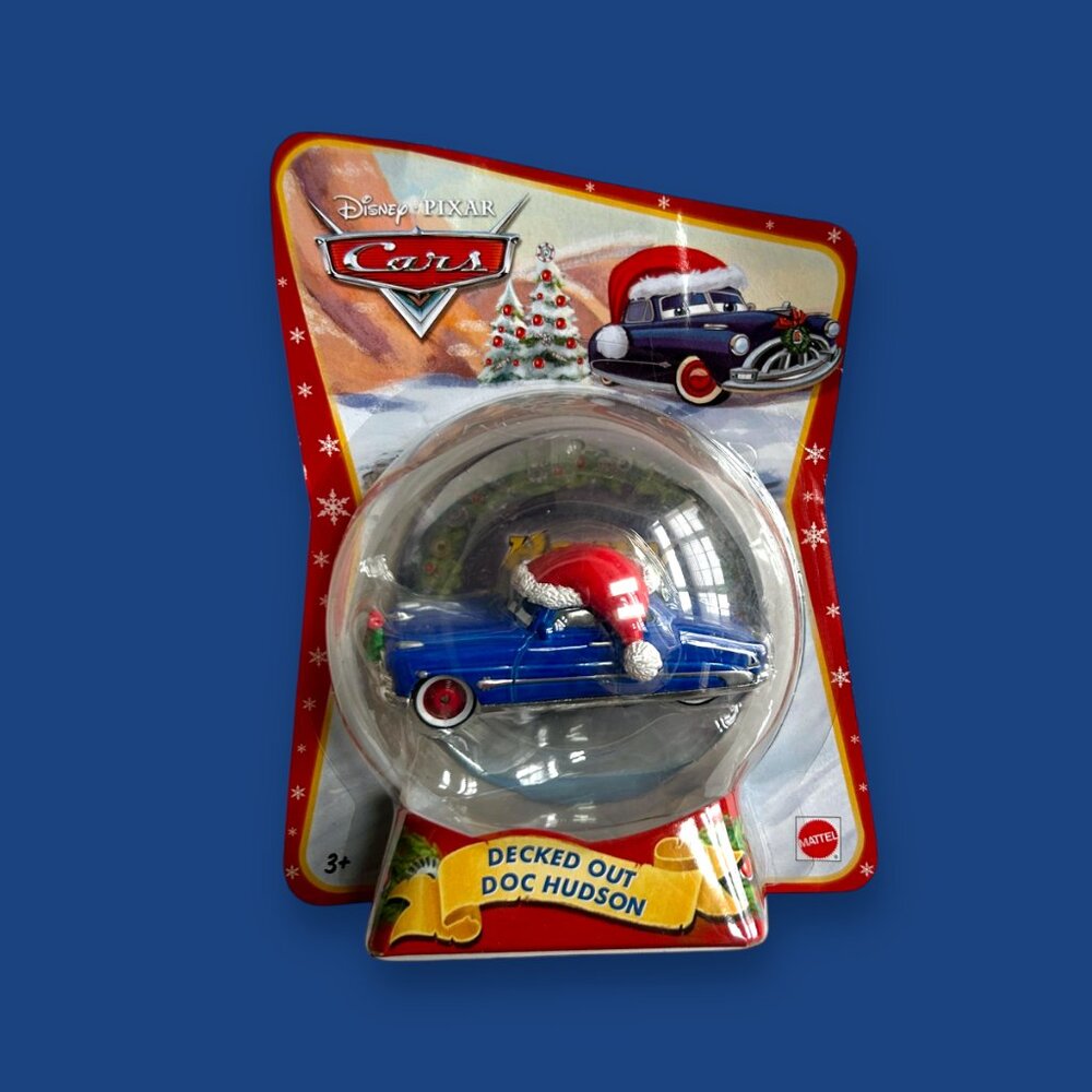Decked Out Doc Hudson Disney Pixar Cars 2011 Happy Holidays Series 1-55 Scale